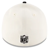 Men's New Era  Cream/Black Pittsburgh Steelers 2025 NFL Draft 39THIRTY Flex Hat
