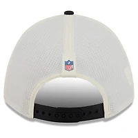 Men's New Era  Cream/Black Pittsburgh Steelers 2026 NFL Training Camp 9FORTY Adjustable Hat