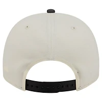 Men's New Era  Cream/Black Pittsburgh Steelers Washed A-Frame 9FIFTY Snapback Hat