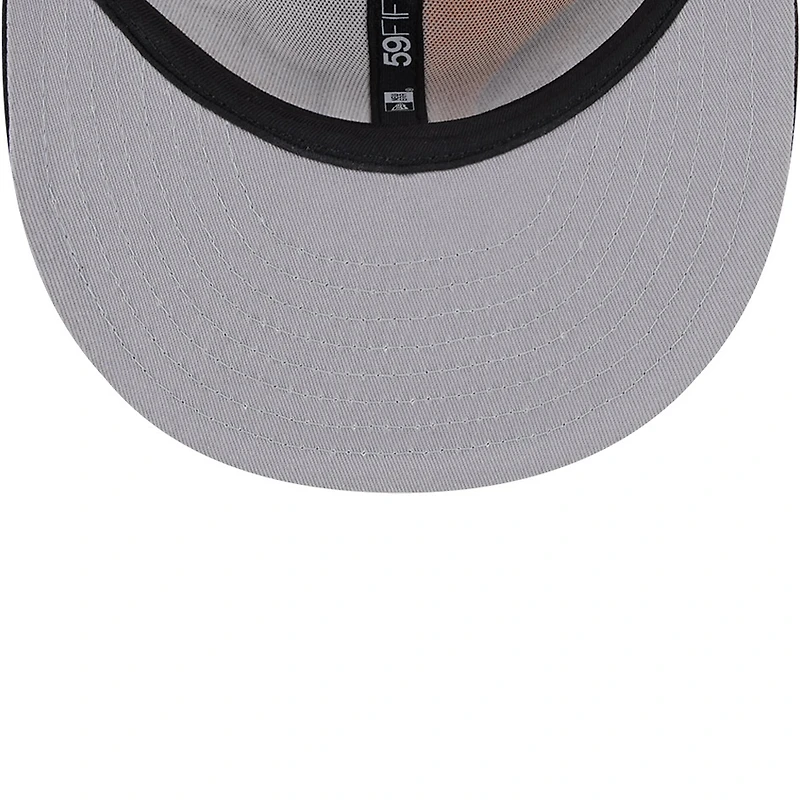 Casquette ajustée 59FIFTY Sideline des Pittsburgh Steelers 2023 New Era pour homme, or/noir