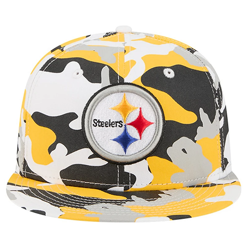 Men's New Era Gold/Black Pittsburgh Steelers 59FIFTY Fitted Hat