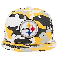 Men's New Era  Gold/Black Pittsburgh Steelers 59FIFTY Fitted Hat