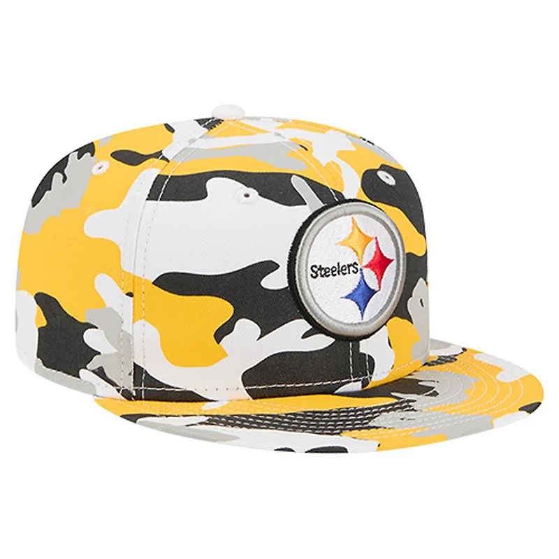 Men's New Era Gold/Black Pittsburgh Steelers 59FIFTY Fitted Hat