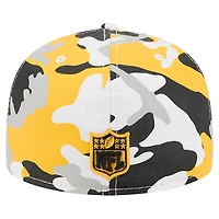 Men's New Era  Gold/Black Pittsburgh Steelers 59FIFTY Fitted Hat