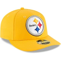 Casquette ajustée 59FIFTY à profil bas des Pittsburgh Steelers Omaha de New Era pour homme