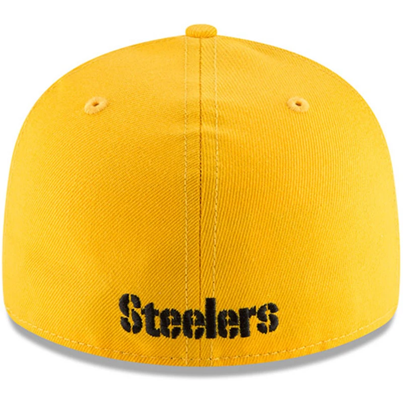 Casquette ajustée 59FIFTY à profil bas des Pittsburgh Steelers Omaha de New Era pour homme