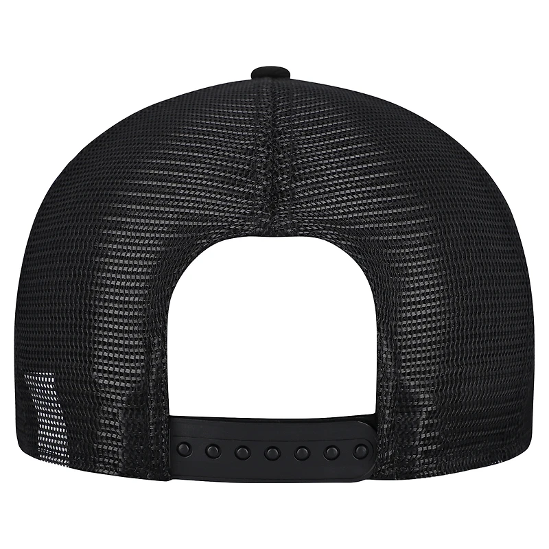 Casquette snapback 9FIFTY grise/noire à panneau fendu en liège des Pittsburgh Steelers pour homme de New Era