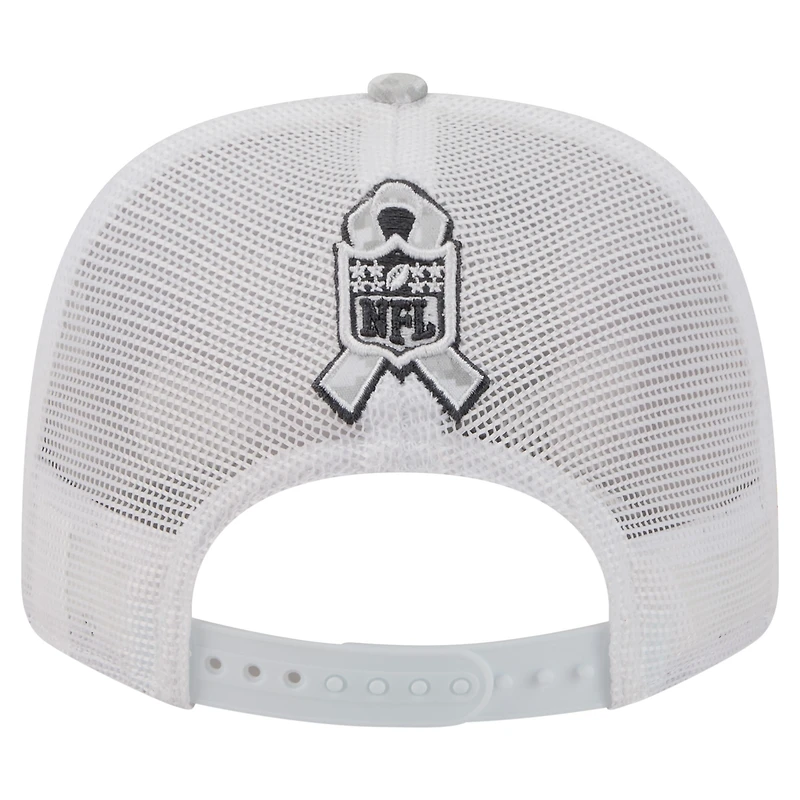 Men's New Era Gray Pittsburgh Steelers 2025 Salute to Service Fan Pack 9SEVENTY Adjustable Hat