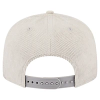 Casquette snapback 9FIFTY en velours côtelé gris New Era pour homme des Pittsburgh Steelers