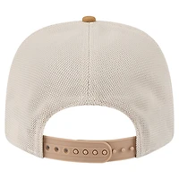 Casquette ajustable bicolore 9SEVENTY beige clair des Pittsburgh Steelers de New Era pour homme