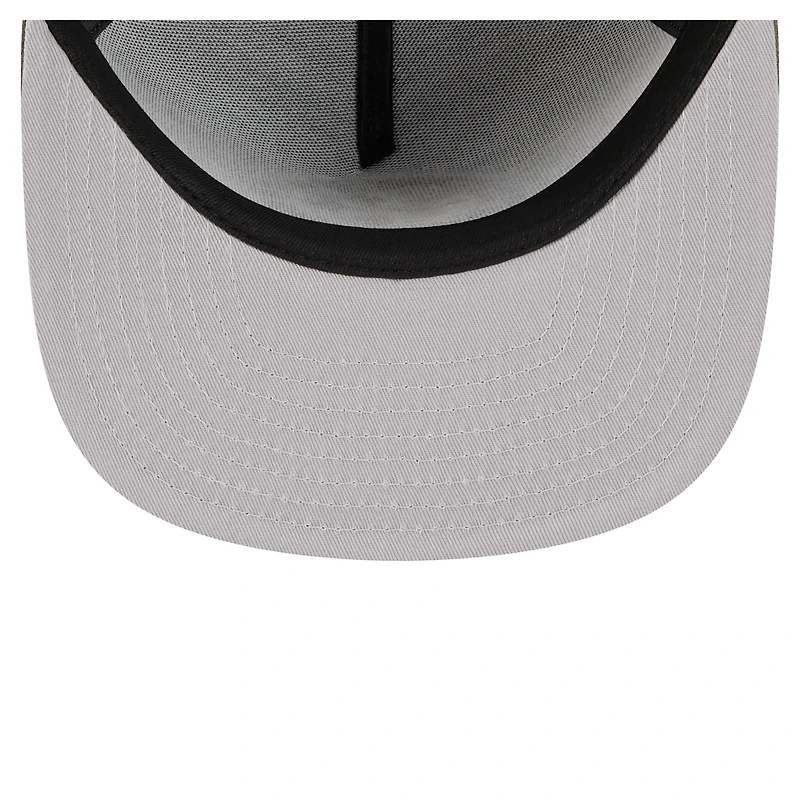 Casquette ajustée A-Frame 59FIFTY pour homme New Era, olive, Pittsburgh Steelers Color Pack