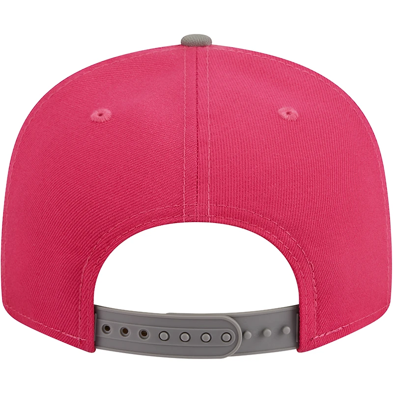 Casquette Snapback 9FIFTY pour homme New Era Pink Pittsburgh Steelers 2-Tone Colour Pack