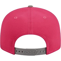 Casquette Snapback 9FIFTY pour homme New Era Pink Pittsburgh Steelers 2-Tone Colour Pack