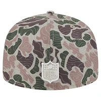 Men's New Era  Pittsburgh Steelers Geo Camo 59FIFTY Fitted Hat