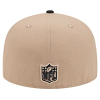 Casquette ajustée 59FIFTY avec logo principal des Steelers de Pittsburgh New Era pour homme