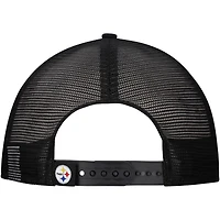 Casquette Snapback 9FIFTY A-Frame blanche/noire Pittsburgh Steelers New Era pour homme