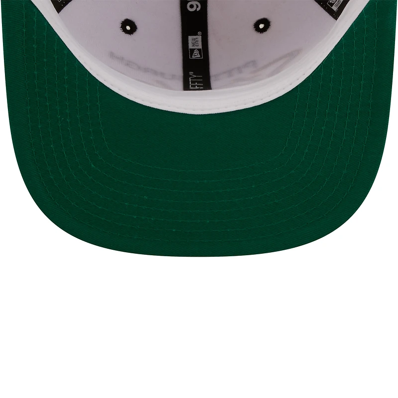 Casquette New Era Pittsburgh Steelers Sparky Original 9FIFTY Snapback blanche/noire pour homme