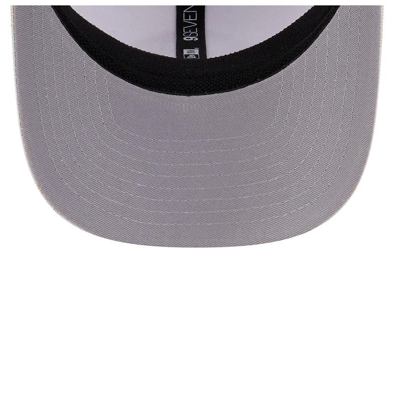 Men's New Era  White Pittsburgh Steelers Camo Rope 9SEVENTY Adjustable Hat