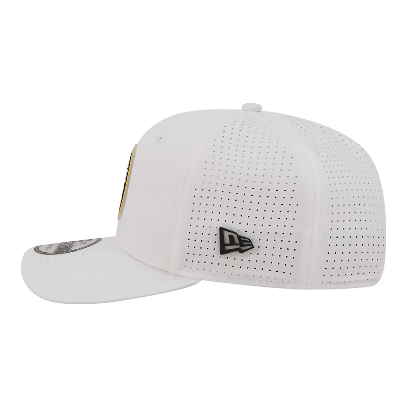 Men's New Era White Pittsburgh Steelers COOLERA 9SEVENTY Adjustable Hat
