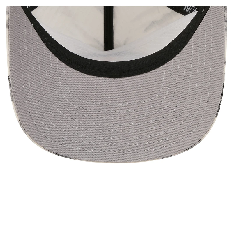 Men's New Era White Pittsburgh Steelers Tropics 19TWENTY Adjustable Hat