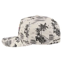 Men's New Era White Pittsburgh Steelers Tropics 19TWENTY Adjustable Hat