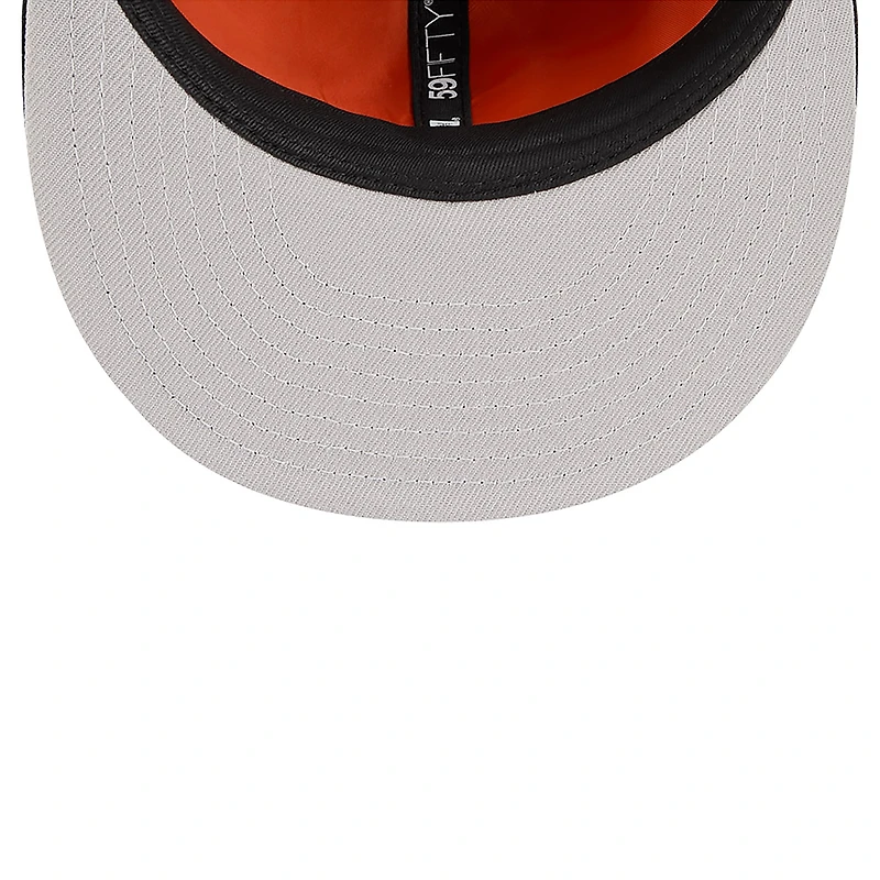 Casquette ajustée 59FIFTY noire des Pittsburgh Steelers de New Era x Alpha Industries pour homme