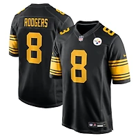 Maillot Nike Aaron Rodgers noir pour homme des Pittsburgh Steelers