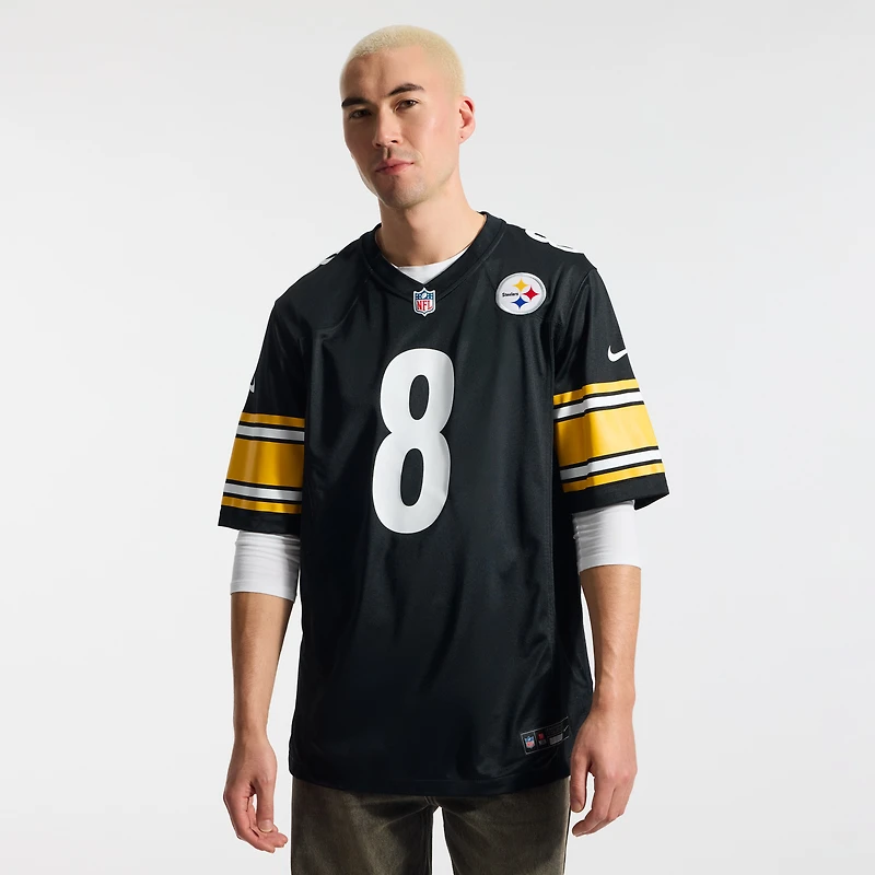 Men's Nike Aaron Rodgers Pittsburgh Steelers Game Jersey