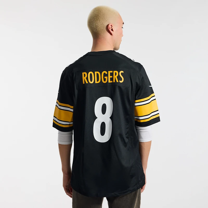 Men's Nike Aaron Rodgers Pittsburgh Steelers Game Jersey