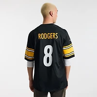 Men's Nike Aaron Rodgers Pittsburgh Steelers Game Jersey