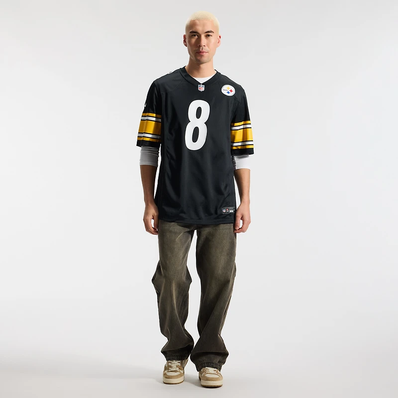 Men's Nike Aaron Rodgers Pittsburgh Steelers Game Jersey
