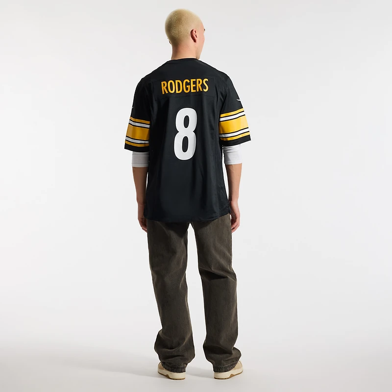 Men's Nike Aaron Rodgers Pittsburgh Steelers Game Jersey