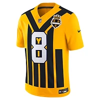 Men's Nike Aaron Rodgers Gold Pittsburgh Steelers Alternate Vapor F.U.S.E. Limited Jersey