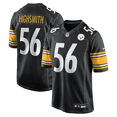 Men's Nike Alex Highsmith Black Pittsburgh Steelers Game Jersey