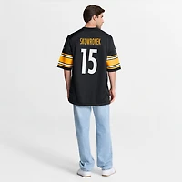 Men's Nike Ben Skowronek  Black Pittsburgh Steelers Team Game Jersey