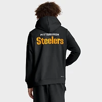 Sweat à capuche Nike noir Pittsburgh Steelers 2025 Sideline Standard Issue Club Dri-FIT pour homme