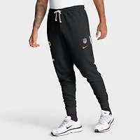 Men's Nike Black Pittsburgh Steelers 2025 Sideline Standard Issue Ground Game Dri-FIT Taper Pants