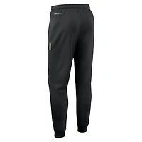 Men's Nike Black Pittsburgh Steelers 2025 Sideline Standard Issue Ground Game Dri-FIT Taper Pants