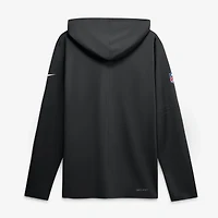 Men's Nike Black Pittsburgh Steelers Big & Tall Dri-FIT Hooded Long Sleeve T-Shirt