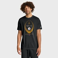 T-shirt Nike Dri-FIT Legend Icon noir Pittsburgh Steelers pour homme, grandes tailles
