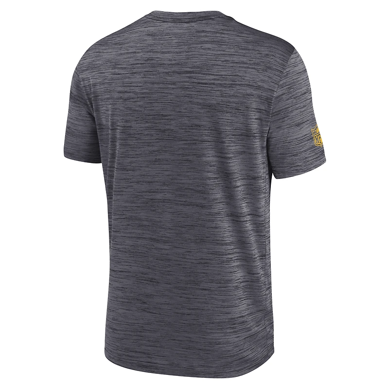 T-shirt Nike Performance noir Pittsburgh Steelers pour homme, taille grande et