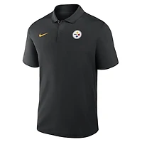 Men's Nike Black Pittsburgh Steelers Dri-FIT Victory Polo