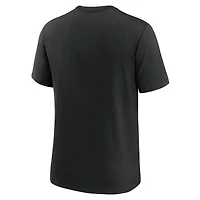 Men's Nike Black Pittsburgh Steelers Favorable Timeline Tri-Blend T-Shirt