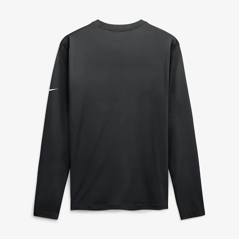 T-shirt à manches longues Nike Pittsburgh Steelers Legend Icon Dri-FIT noir pour homme
