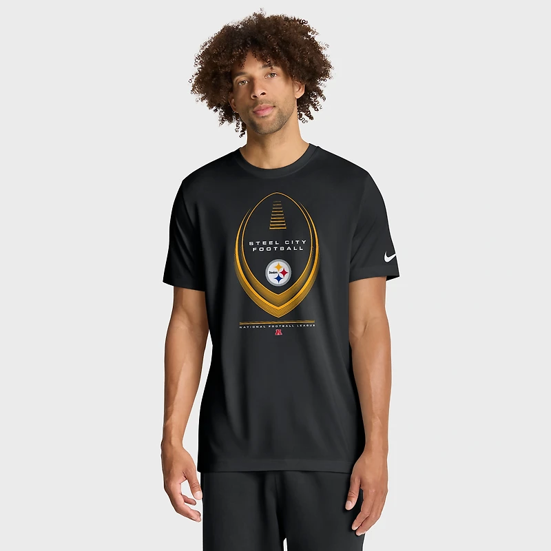 Men's Nike Black Pittsburgh Steelers Legend Icon Dri-FIT T-Shirt