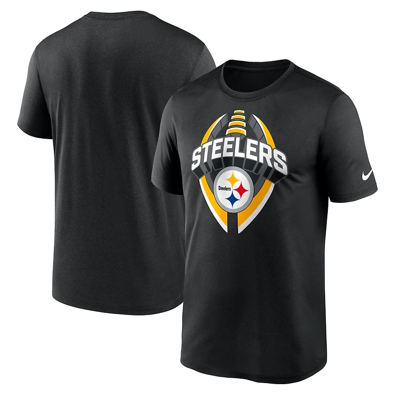 Men's Nike Black Pittsburgh Steelers Legend Icon Performance T-Shirt