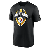 Men's Nike Black Pittsburgh Steelers Legend Icon Performance T-Shirt