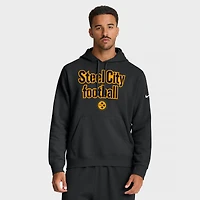 Men's Nike Black Pittsburgh Steelers Local Club Hoodie