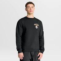 Men's Nike Black Pittsburgh Steelers Primetime Club Fleece Pullover Sweatshirt