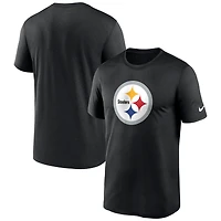 T-shirt Nike noir pour homme avec logo Primetime Legend des Pittsburgh Steelers